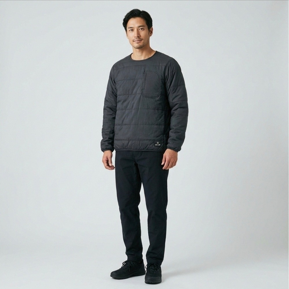 Snow Peak Flexible Insulated Crewneck Pullover Navy - Size: XS/S
